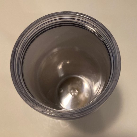 2008 Starbucks 12 OZ Tumbler Gold Foil Deer Birds - Picture 2 of 5